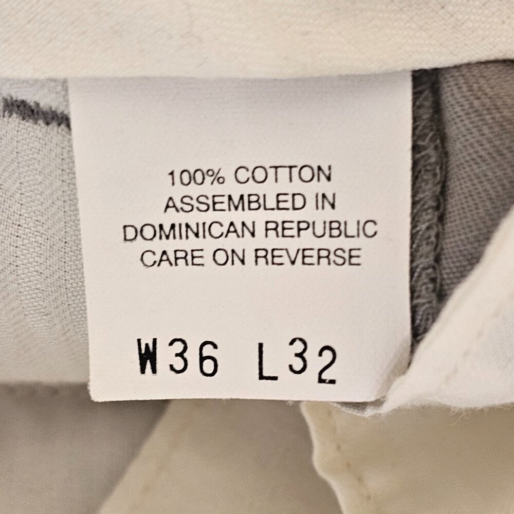 Dockers Dress Slacks Men Tag 36x32 Act 36x30 Gray Pleated Cuffed Vintage Pants - Picture 6 of 12